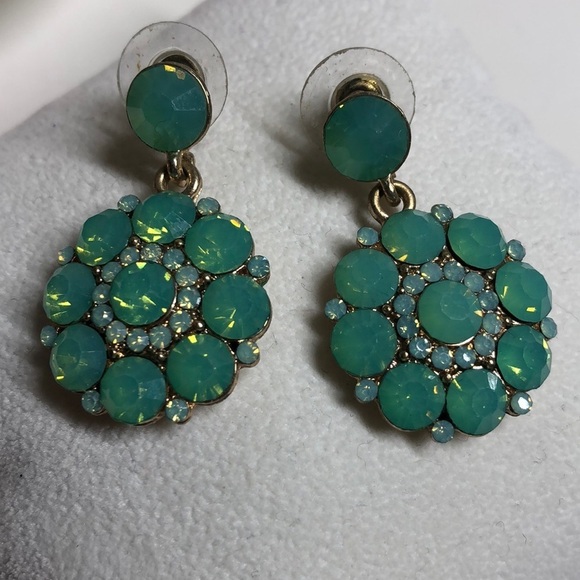 unbranded Jewelry - Earrings beautiful Flowers in turquoise